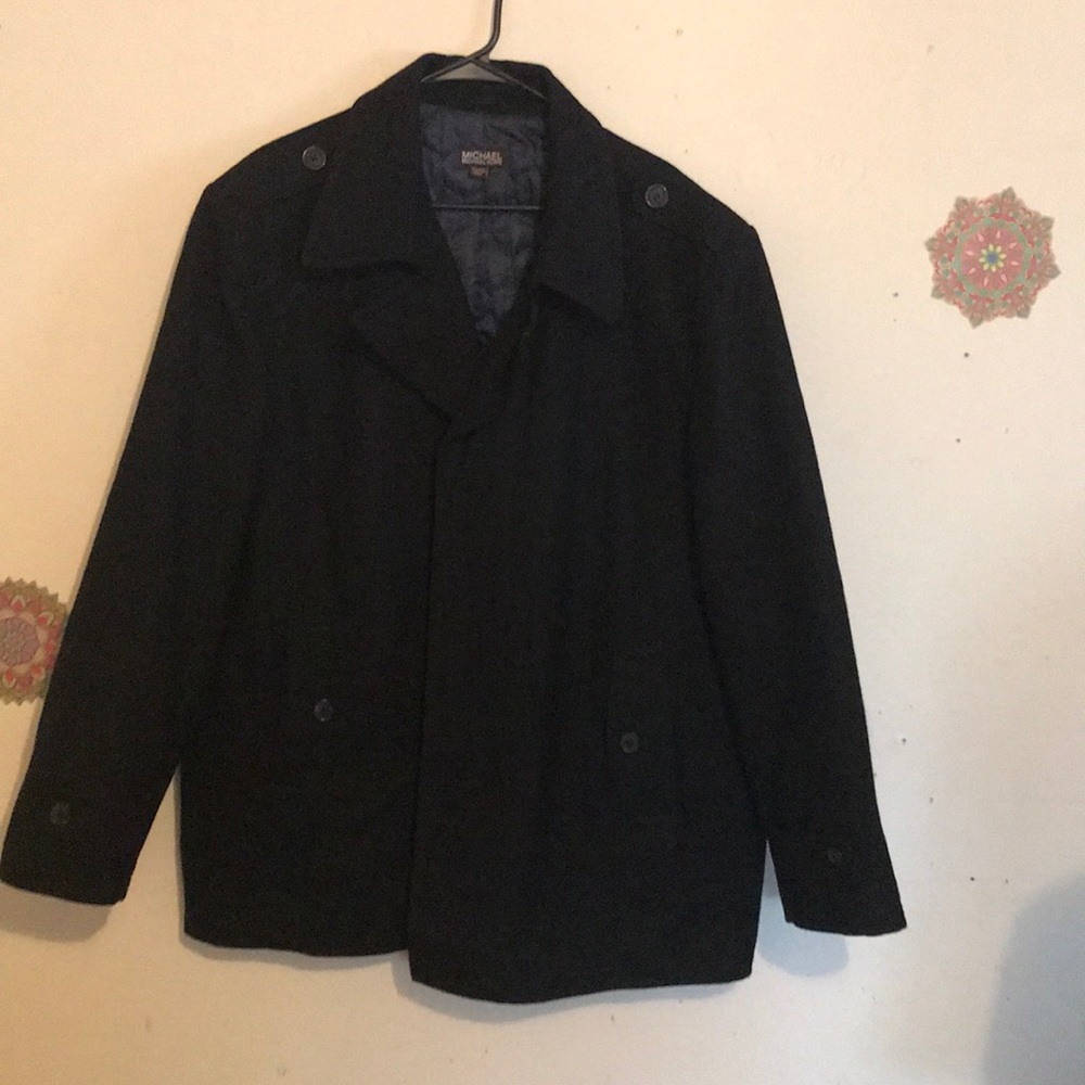 Michael Kors wool blend, men’s  pea coat.